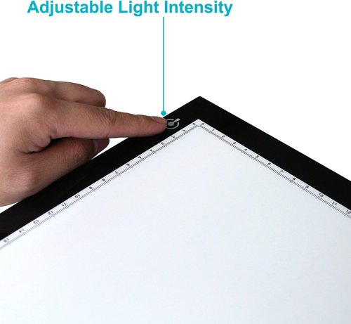 HUION L4S LED Light Box - A4 Ultra-Thin USB Powered Tracing Pad with Adjustable Brightness