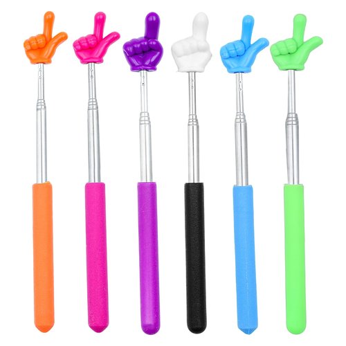 6Pcs Telescopic Teachers Pointer