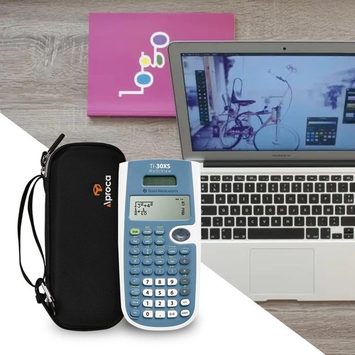 Aproca Hard Travel Storage Carrying Case, for Texas Instruments TI-30XS MultiView Scientific Calculator and Accessories (Case Only)