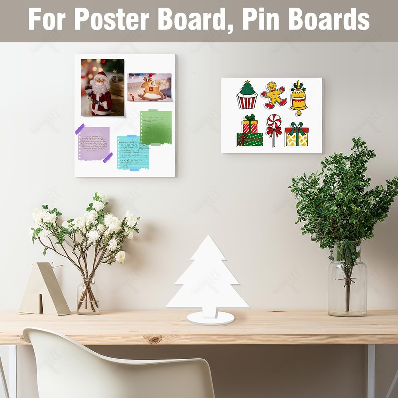 Golden State Art, Acid Free 5 Pack 12x16 White Foam Boards Foam Core Poster Board, 1/8'' Thick Polystyrene Foam Sheet for Projects, Mounting, Crafts, Art and Presentations