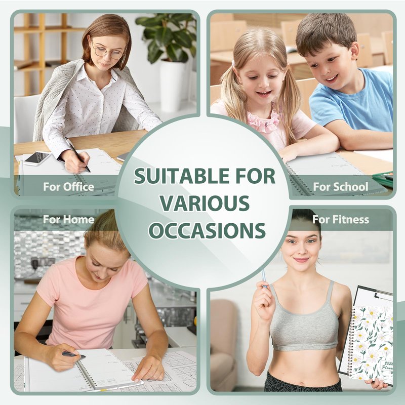 2026 Planner, Weekly and Monthly Calendar Academic Planner, Jan 2026 - Dec 2026, Planning Agenda Book for Desk Accessories and School Supplies - A5 (6.3'' x 8.5'')