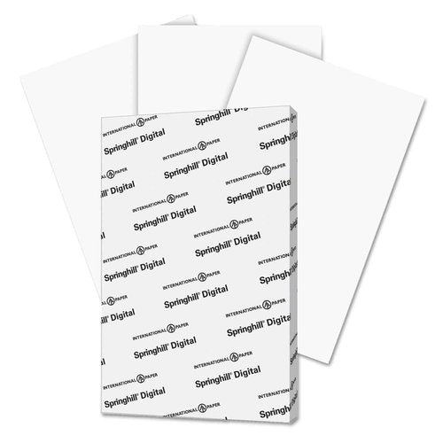Springhill 015334 Digital Index White Card Stock, 110 lb, 11 x 17, 250 Sheets/Pack