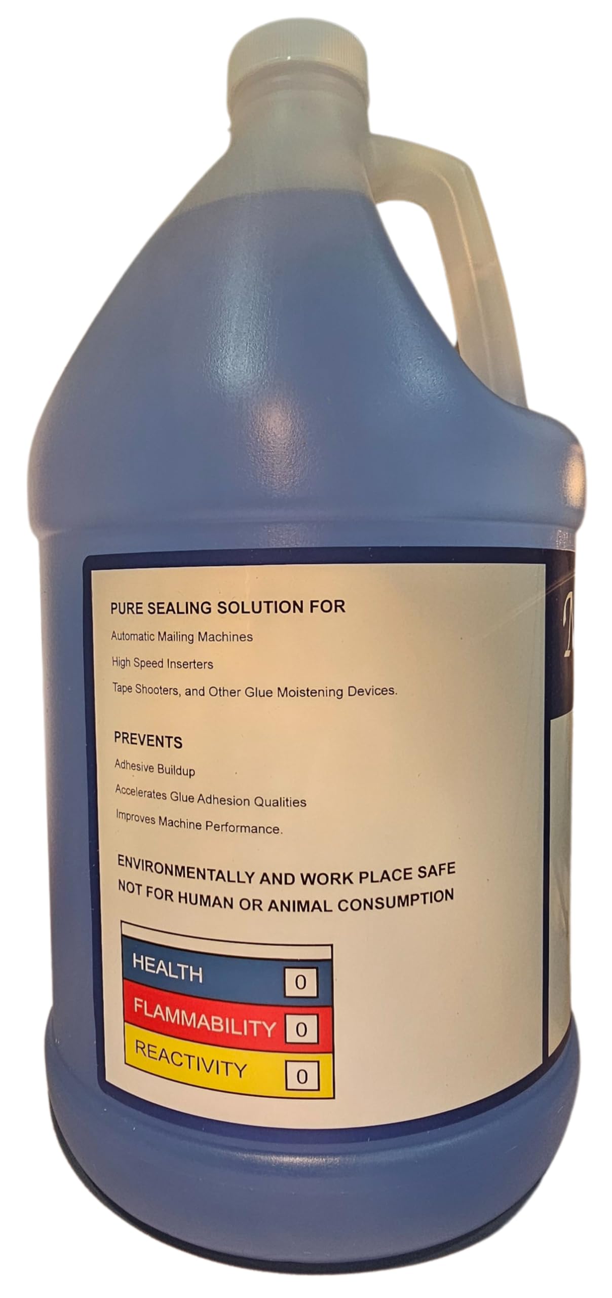 1 Gallon (128 Ounces) Magic Seal Mailing Machine Sealing Solution and Liquid Moistener for Larger Mailing Machines, inserters and Postal Equipment by Discount Supply Company