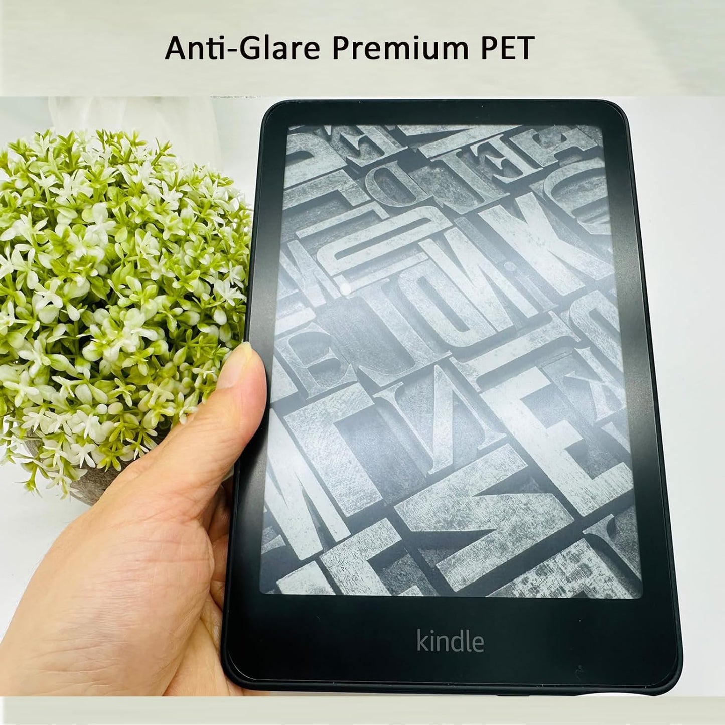 (3 Pack) Anti-Glare Matte Screen Protector for Kindle Paperwhite & Kindle Paperwhite Signature Edition 7-inch (12th Generation - 2024 release),Kindle Colorsoft Signature Edition 2024 Release, High Clarity,PET Film