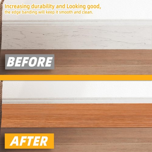 GSCIT Club Wood Grain Repair Tape, 24 inch X 25ft Self Adhesive Red Oak Grain Repair Patch for Tables, Chairs, Baseboards, Doors, Windows, Floors, Handicraft DIY.