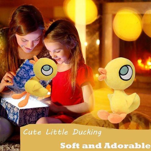 Little Ducking Plush Toy - Adorable Yellow Duck Pillow from Mo Willems Pigeon Books | 9.25 Inches