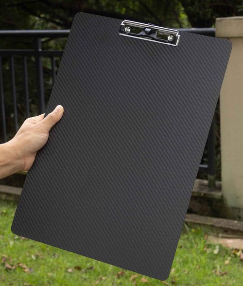 Carbon Fiber 11x17 Clipboard with Pen Holder,Ultra Lightweight Legal Tabloid Ledger A3 Clip Board,3k Twill Vertical or Landscape Clipboard for Drawing Sketching Art Classroom Office Supplies