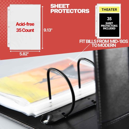 UTOPISH Ultimate Broadway Fan Bundle - Show-Bill Binder & Broadway Alphabet Tote and Cosmetic Bags Set