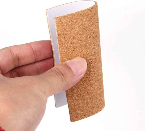 Arroyner 220 Pack Self Adhesive Cork Squares and Round DIY Adhesive Cork Board for Coasters and DIY Crafts