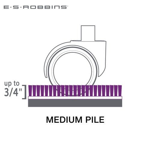 ES Robbins Trendsetter Chair Mat, 36"x48" Rectangle