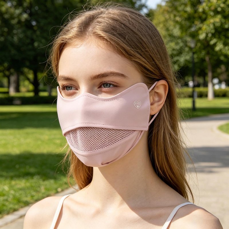 Cooling Face Mask - UV Protection Full Face Cover, Breathable Mesh for Cycling Running, Sun Mask for Women Men, Outdoor Gear