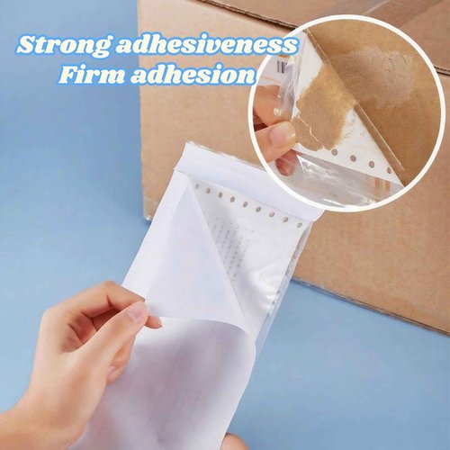 1000Pcs 6" x 9" Clear Packing List Envelopes, Self-Adhesive Packing Ship Pouch Enclosed Bags, Shipping/Mailing Pouches Bag for Packing Sliping/Invoice/Sleeves