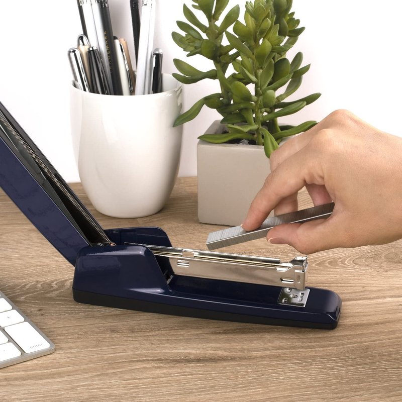 Swingline Stapler, 30 Sheet Capacity, 747 Business Stapler, Jam Free, Metal, Royal Blue (74729)
