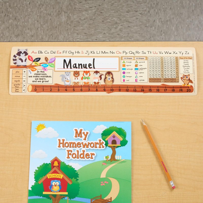 Really Good Stuff Nature Desktop Helpers - Set of 24