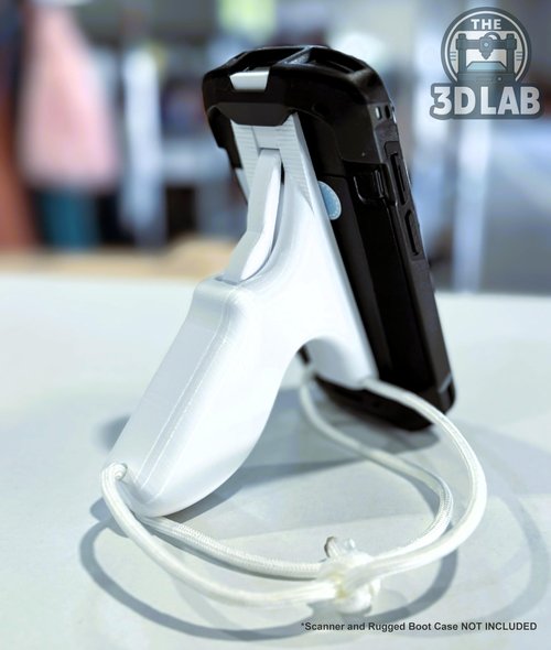 Trigger Handle for Zebra Scanners TC51, TC52, TC56 and TC57 - Any Color You Need! (White)