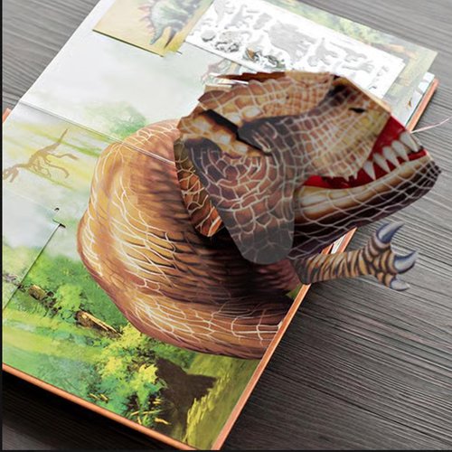 3D Prehistoric Encyclopedia Knowledge, Prehistoric Biological Knowledge, Interesting Three-Dimensional Interactive Knowledge, Dinosaur Knowledge