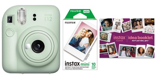 Fujifilm INSTAX MINI 12 Green Bundle 2025