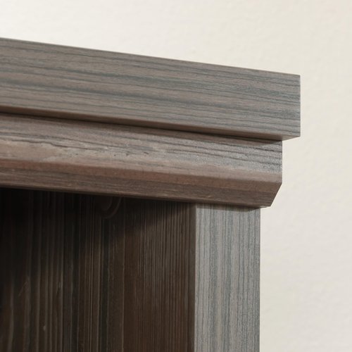 Sauder Aspen Post Commercial Office Hutch, W: 31.26" x D: 15.35" x H: 41.34", Pebble Pine Finish