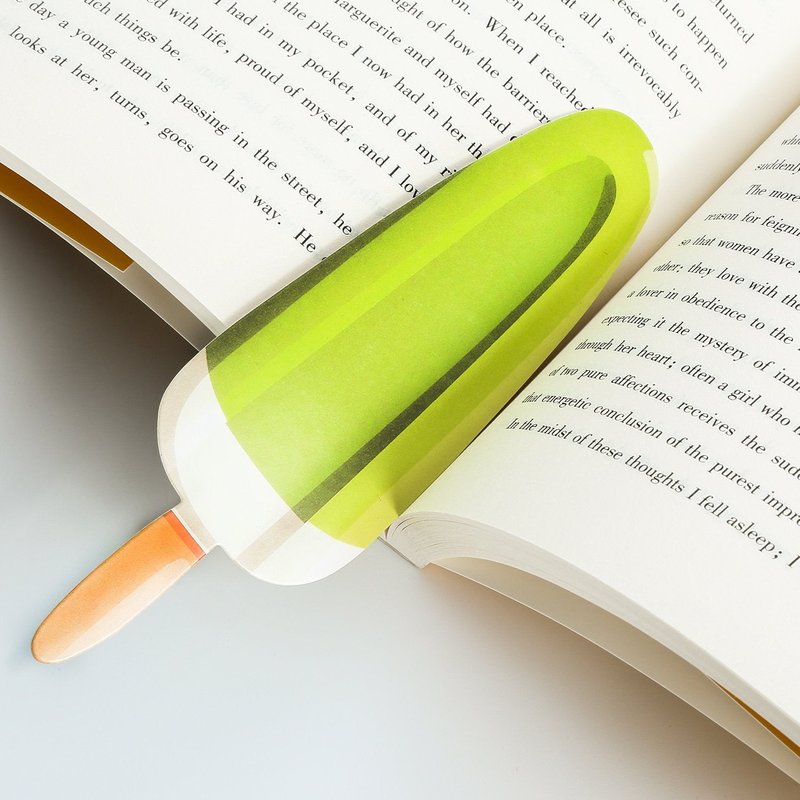 Blulu 60 Pieces Summer Bookmarks Cold Drink Theme Cute Colorful Dessert Bookmarks for Students Kids Adults Reading(Color 1)