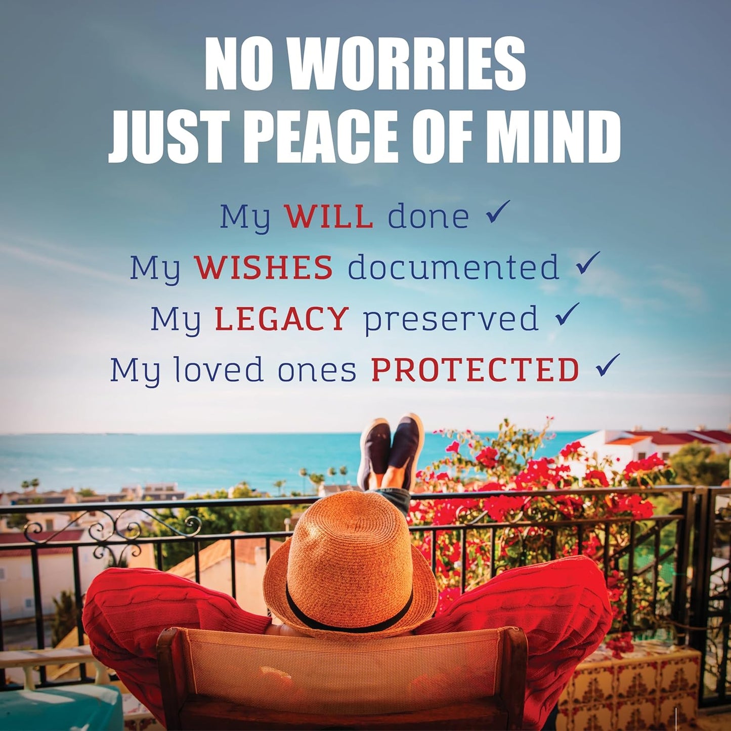 Living Will and Healthcare Power of Attorney Legal Forms Kit