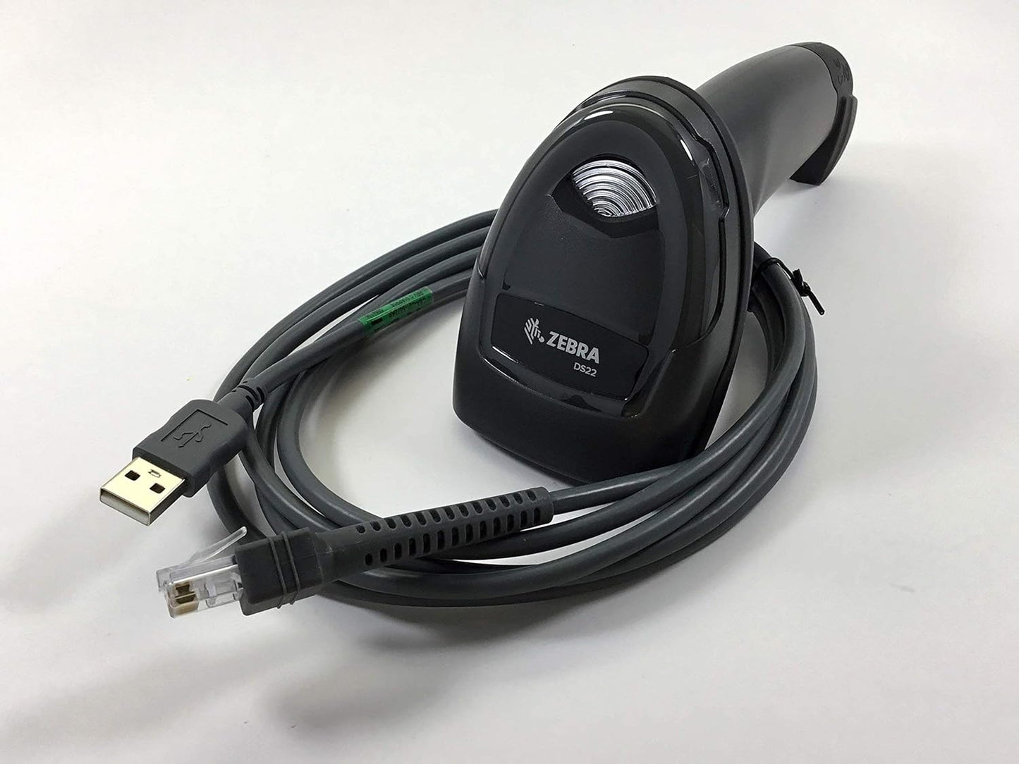 Zebra DS2208 Handheld Corded Imager Kit - Standard Range with USB Cable, Black