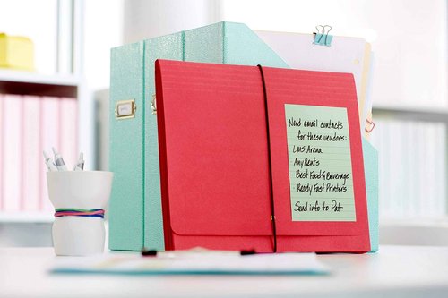Post-it Notes, 4 in x 6 in, 5 Pads, America's #1 Favorite Sticky Notes, Marseille Collection, Pastel Colors (Pink, Mint, Yellow), Recyclable (660-5PK-AST) - Pack of 8