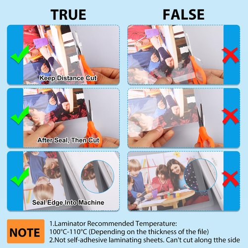 400 Pack Laminating Sheets, Holds 8.5 x 11 Inch Sheets, 3 mil, 9 x 11.5 Inches Thermal Laminating Pouches Lamination Sheet Paper for Laminator, Clear, Letter Size, Office and School Supplies