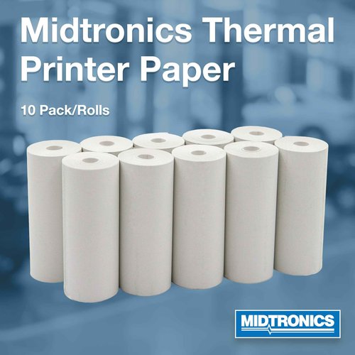 Midtronics A401 Thermal Printer Paper - Ships as a 10 pack/rolls