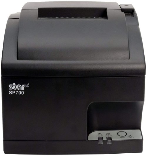 Star Micronics SP742ME Ethernet (LAN) Impact Receipt Printer with Auto-cutter and Internal Power Supply - Gray (Renewed)