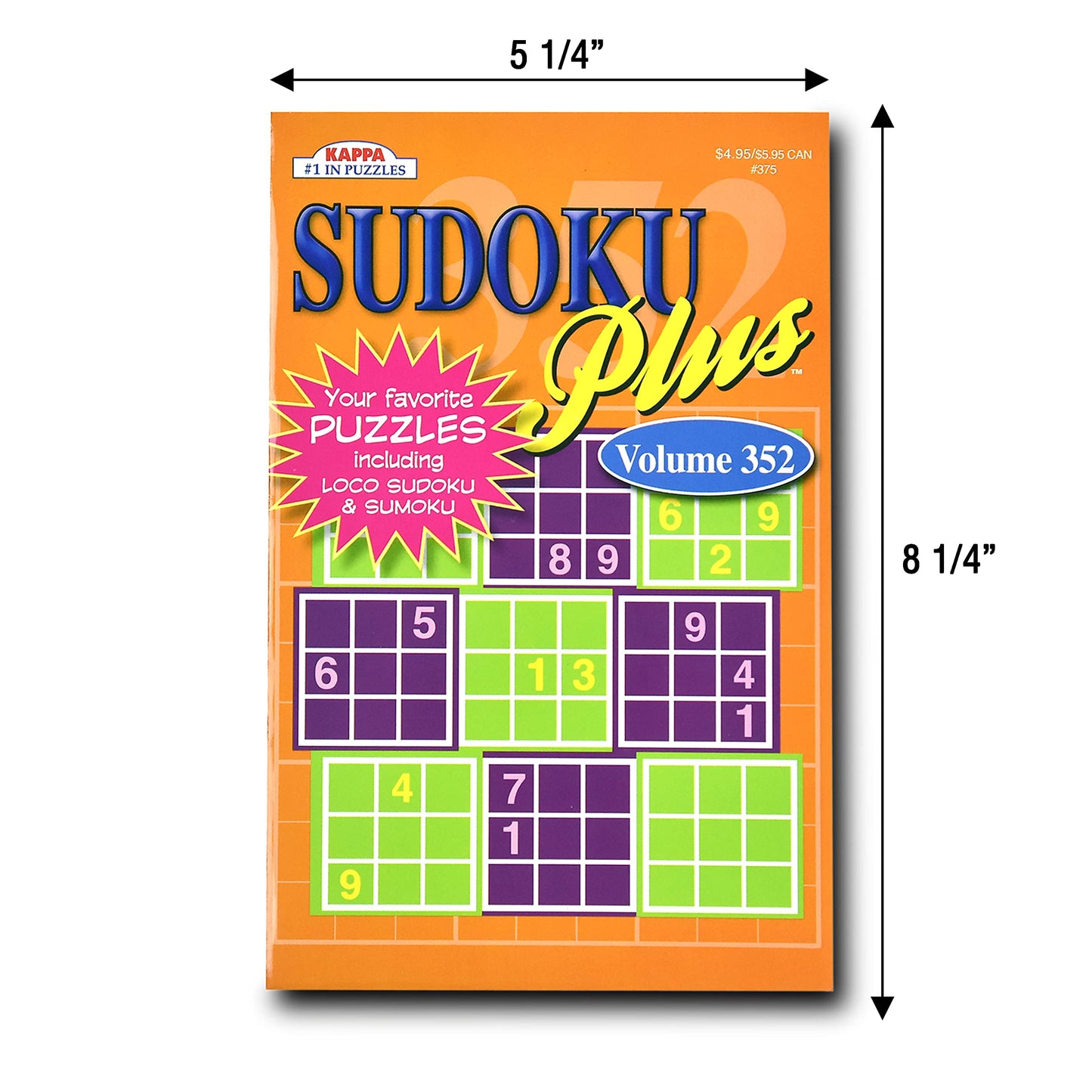 17-Pack 1400+ Sudoku Puzzles for Adults, Large WordSearch Puzzle for Adults, Aging Seniors Brain Stimulation Activity Books (Variety Pack Bulk) - Large 8x10 & Digest 5x8 Combo