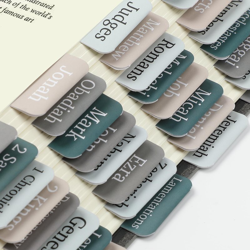 Mr. Pen- Bible Tabs, 75 Tabs, Winter Wood