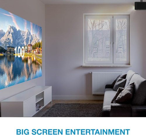 Optoma Photon Life PK32 4K LED Projector - Portable Home Entertainment & Gaming Solution