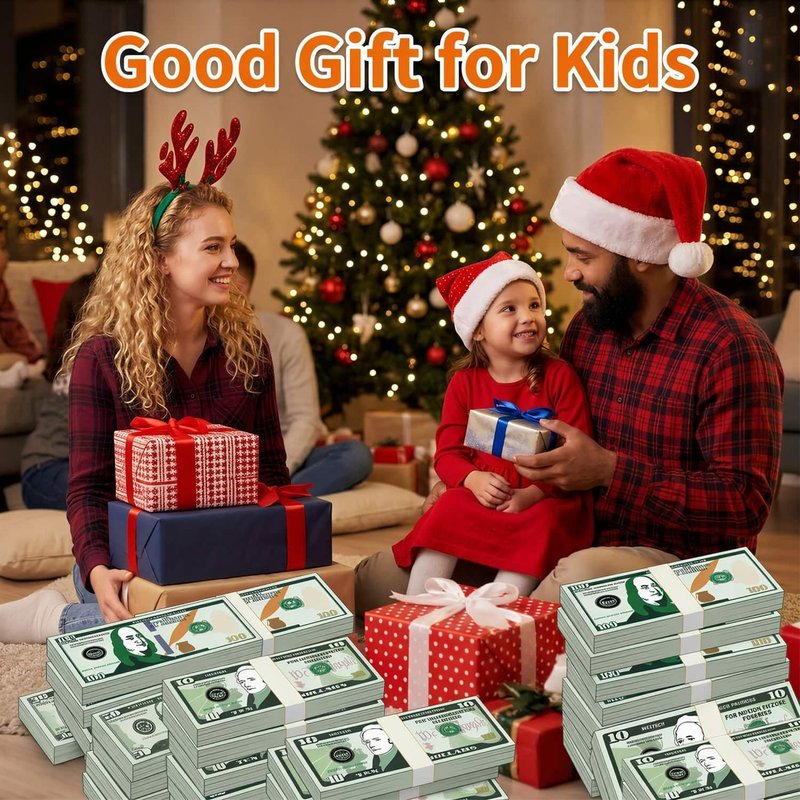 Spiricrystal 700Pcs Play Money Set for Kids – Educational Learning Bills for Teaching Math & Counting – Prop Fake Money Refill for Board Games & Cash Register Toy