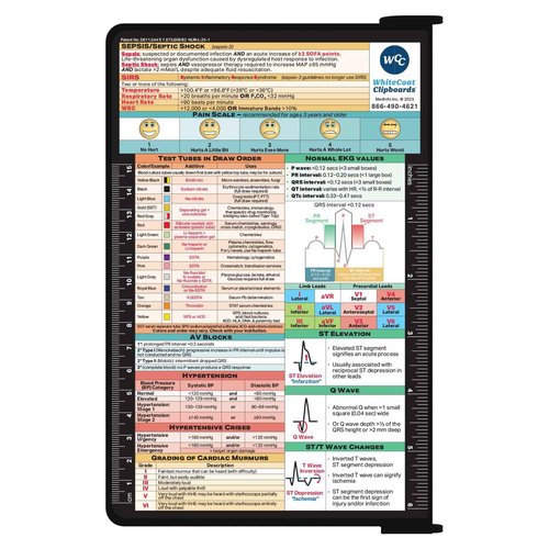 Whitecoat Clipboard® - Blackout Nursing Edition