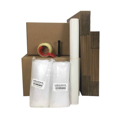 uBoxes Moving Boxes Bundle of Small & Medium - Pack of 18