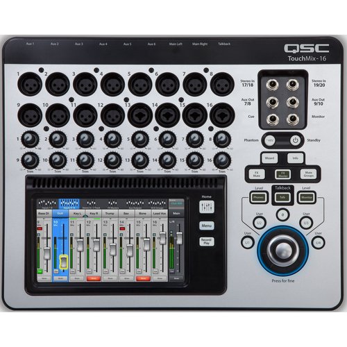 QSC TouchMix-16 Compact Digital Mixer with Bag