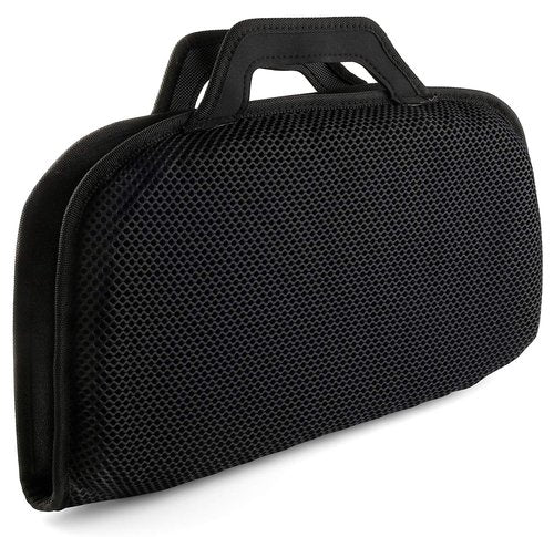 FOMI Premium All Gel Portable Seat Cushion | (15" x 17") | Comfortable Orthopedic Pad for Car, Office Chair, Wheelchair, Plane, or Home | Pressure Sore Relief, Prevents Sweaty Bottom | Foldable