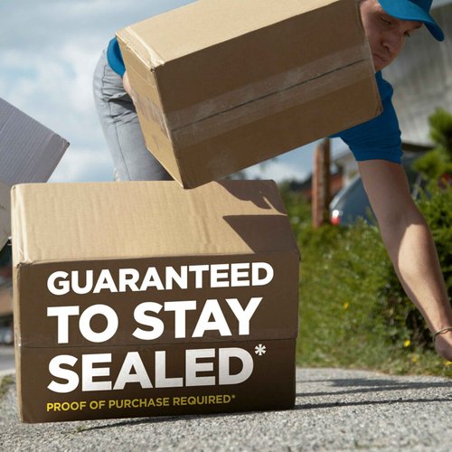 Scotch Heavy Duty Shipping Packaging Tape, 1.88" x 38.2 Yards, 3" Core, Clear, Great for Packing, Shipping & Moving, 6 Rolls (3850S-6)