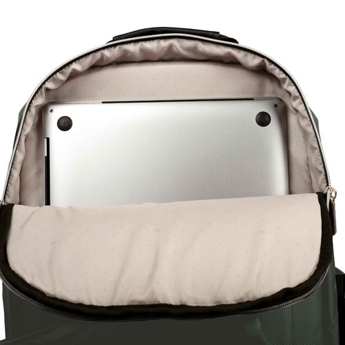 Kenneth Cole REACTION Chelsea Women's 15" Laptop Bag Computer Bookbag for Work,College, Nurse, Travel Daypack Purse Backpack, Olive, One Size