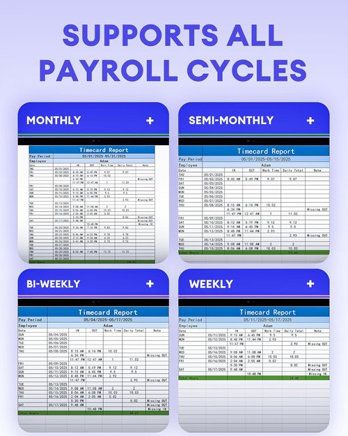 NGTeco Fingerprint Time Clock - APP-Based Employee Time Tracking with Mobile Sync & Battery Backup