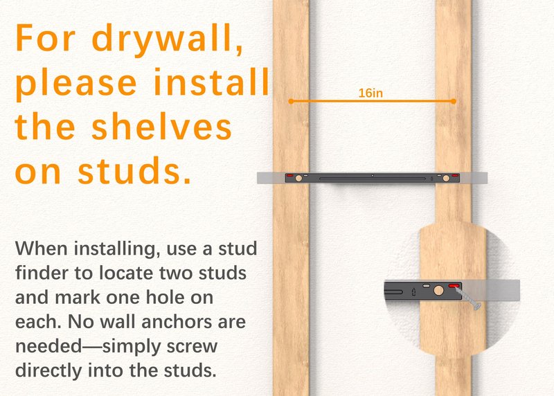 BAYKA Floating Shelves Set of 2, 22.5 inches Farmhouse Rustic Wood Wall Mounted Shelves for Bathroom, Bedroom, Living Room or Kitchen, Hanging Shelf Decor Book with 22lbs Capacity, Rustic Brown