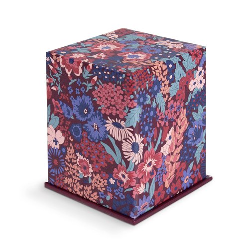Galison Liberty Margaret Annie Porcelain Pen Pot from Galison - Porcelain Pen Holder, 3 x 3.75 x 3", Features Famous Floral Print from Liberty, Gold Gilded Edge, Perfect for Home or Office
