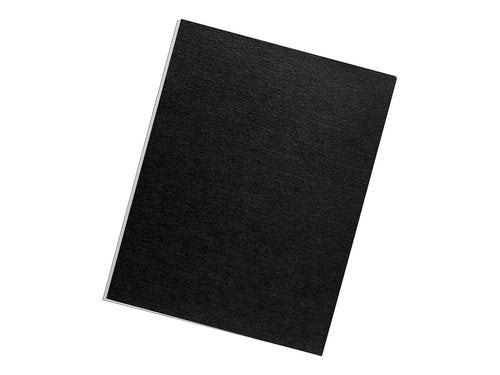 Fellowes Binding Linen Presentation Covers Letter Black 200 Pack & Transparent PVC Binding Covers Oversize 100 Pack
