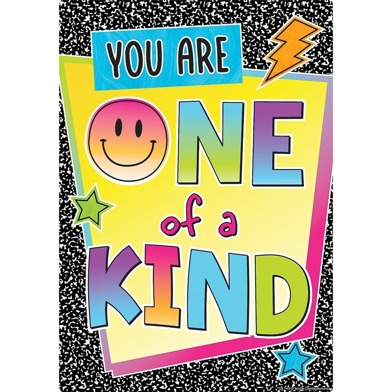 Teacher Created Resources Brights 4Ever Positive Sayings Educational Poster Pack (TCR7469)