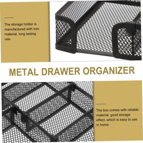 Tofficu Office Organization Metal Organizer Mesh Document Holder for Desk Storage for Home and Office Organization Capacity for Files and Accessories