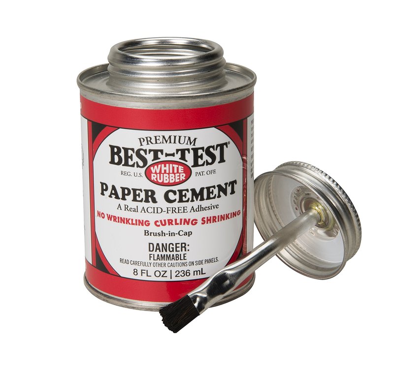 Best-Test Premium Paper Cement 8OZ Can (139)