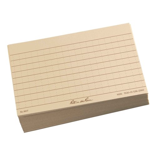 Index Cards,Ruled,3" x 5" Card Size