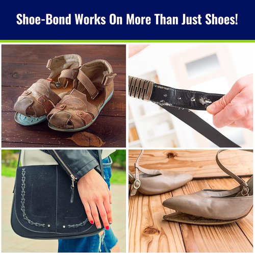 Professional Grade Shoe Glue - Clear, Waterproof & Quick Drying for Hiking Boots, Sneakers & Sandals