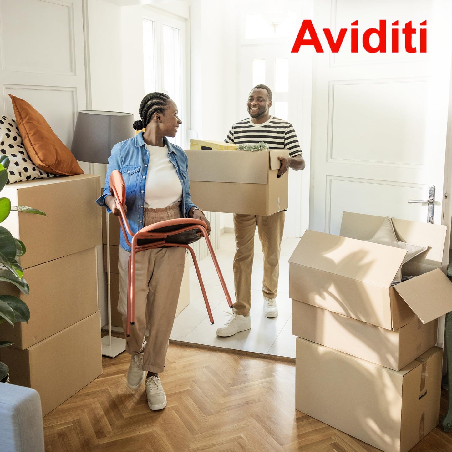 AVIDITI Double Wall 24" x 18" x 18" Cardboard Boxes (10-Pack) | Large Corrugated Boxes for Shipping, Packaging, Moving, Storage Box for Home or Business, Strong Wholesale Bulk Boxes