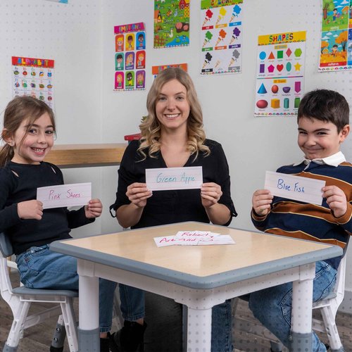 Essex Wares - 250 Pack, 16" Wide x 3" Tall Dry Erase Sentence Strips - Sentence Strips Cardstock - Reusable & Double Sided (Ruled & Blank) White Sentence Strips for The Classroom, Home, Office